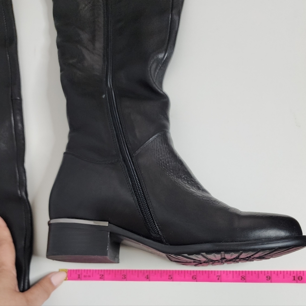 🔥Elegant Black Knee-High Boots Size 35 - Picture 7 of 8